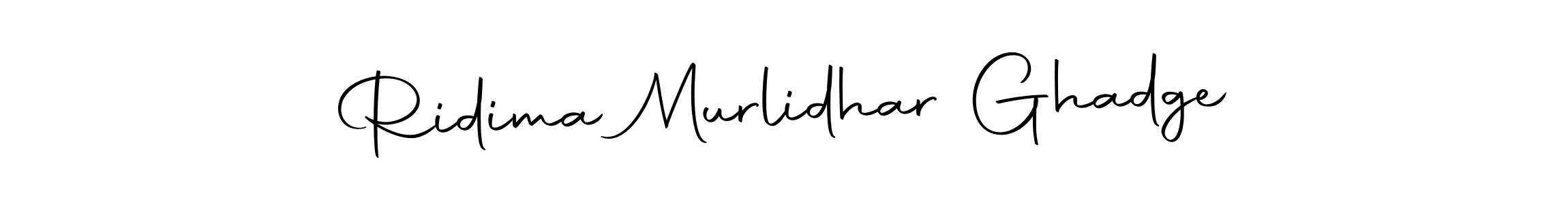 Here are the top 10 professional signature styles for the name Ridima Murlidhar Ghadge. These are the best autograph styles you can use for your name. Ridima Murlidhar Ghadge signature style 10 images and pictures png