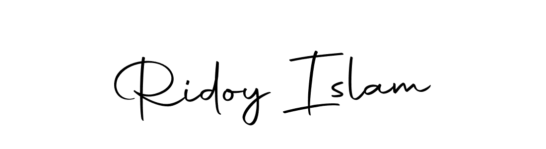 The best way (Autography-DOLnW) to make a short signature is to pick only two or three words in your name. The name Ridoy Islam include a total of six letters. For converting this name. Ridoy Islam signature style 10 images and pictures png