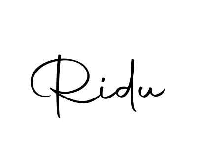 Make a short Ridu signature style. Manage your documents anywhere anytime using Autography-DOLnW. Create and add eSignatures, submit forms, share and send files easily. Ridu signature style 10 images and pictures png