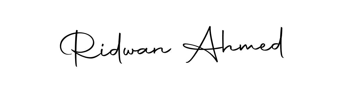 Also we have Ridwan Ahmed name is the best signature style. Create professional handwritten signature collection using Autography-DOLnW autograph style. Ridwan Ahmed signature style 10 images and pictures png