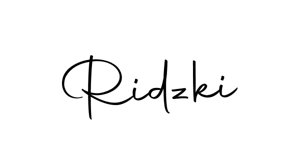 Make a beautiful signature design for name Ridzki. With this signature (Autography-DOLnW) style, you can create a handwritten signature for free. Ridzki signature style 10 images and pictures png