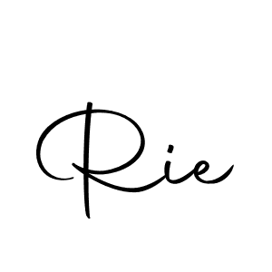 How to make Rie name signature. Use Autography-DOLnW style for creating short signs online. This is the latest handwritten sign. Rie signature style 10 images and pictures png