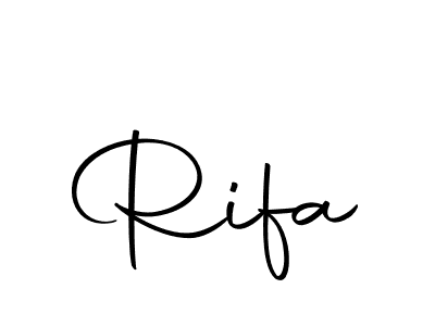 The best way (Autography-DOLnW) to make a short signature is to pick only two or three words in your name. The name Rifa include a total of six letters. For converting this name. Rifa signature style 10 images and pictures png