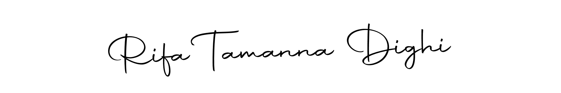 Make a beautiful signature design for name Rifa Tamanna Dighi. Use this online signature maker to create a handwritten signature for free. Rifa Tamanna Dighi signature style 10 images and pictures png