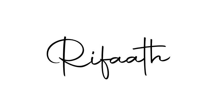 Make a beautiful signature design for name Rifaath. Use this online signature maker to create a handwritten signature for free. Rifaath signature style 10 images and pictures png