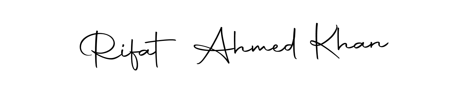 Once you've used our free online signature maker to create your best signature Autography-DOLnW style, it's time to enjoy all of the benefits that Rifat Ahmed Khan name signing documents. Rifat Ahmed Khan signature style 10 images and pictures png