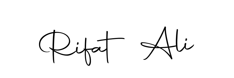 How to make Rifat Ali signature? Autography-DOLnW is a professional autograph style. Create handwritten signature for Rifat Ali name. Rifat Ali signature style 10 images and pictures png