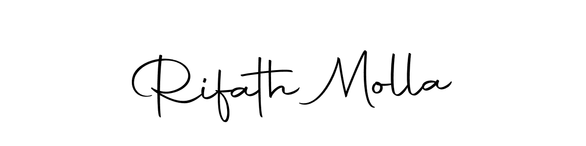 You should practise on your own different ways (Autography-DOLnW) to write your name (Rifath Molla) in signature. don't let someone else do it for you. Rifath Molla signature style 10 images and pictures png