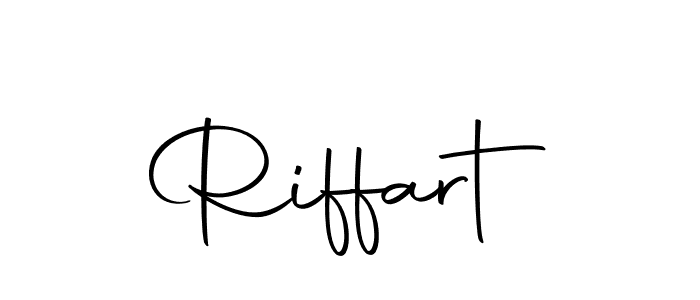 The best way (Autography-DOLnW) to make a short signature is to pick only two or three words in your name. The name Riffart include a total of six letters. For converting this name. Riffart signature style 10 images and pictures png