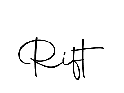 Rift stylish signature style. Best Handwritten Sign (Autography-DOLnW) for my name. Handwritten Signature Collection Ideas for my name Rift. Rift signature style 10 images and pictures png