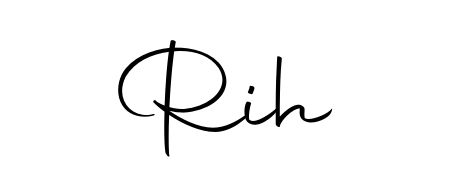 Get inspired by this graceful Autography-DOLnW signature style for name Rih. Smooth loops and balanced proportions for everyday use. Rih signature style 10 images and pictures png