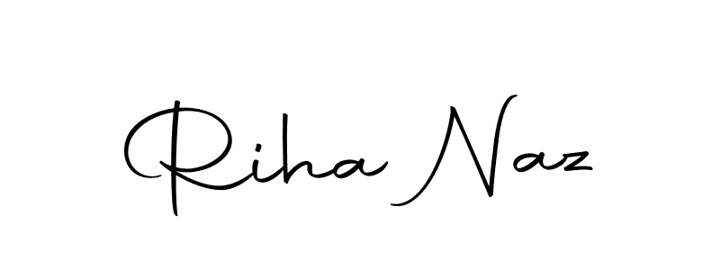 Use a signature maker to create a handwritten signature online. With this signature software, you can design (Autography-DOLnW) your own signature for name Riha Naz. Riha Naz signature style 10 images and pictures png