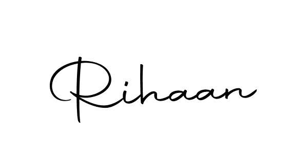 How to make Rihaan signature? Autography-DOLnW is a professional autograph style. Create handwritten signature for Rihaan name. Rihaan signature style 10 images and pictures png