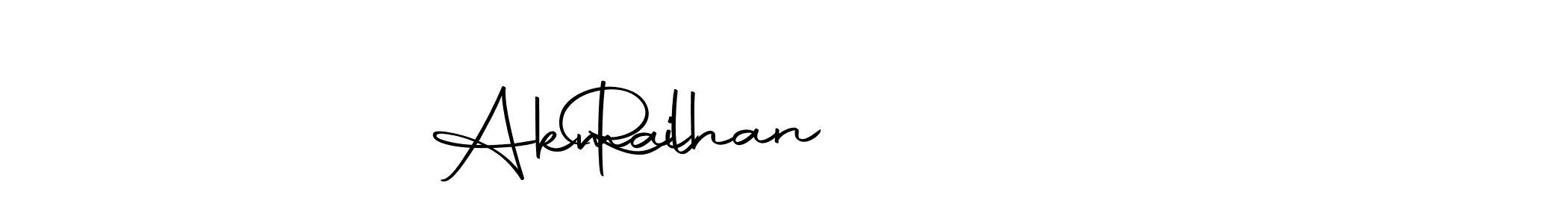 Use a signature maker to create a handwritten signature online. With this signature software, you can design (Autography-DOLnW) your own signature for name Rihan           Akmal. Rihan           Akmal signature style 10 images and pictures png