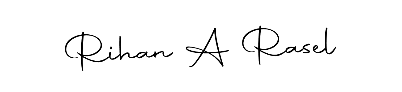 Here are the top 10 professional signature styles for the name Rihan A Rasel. These are the best autograph styles you can use for your name. Rihan A Rasel signature style 10 images and pictures png