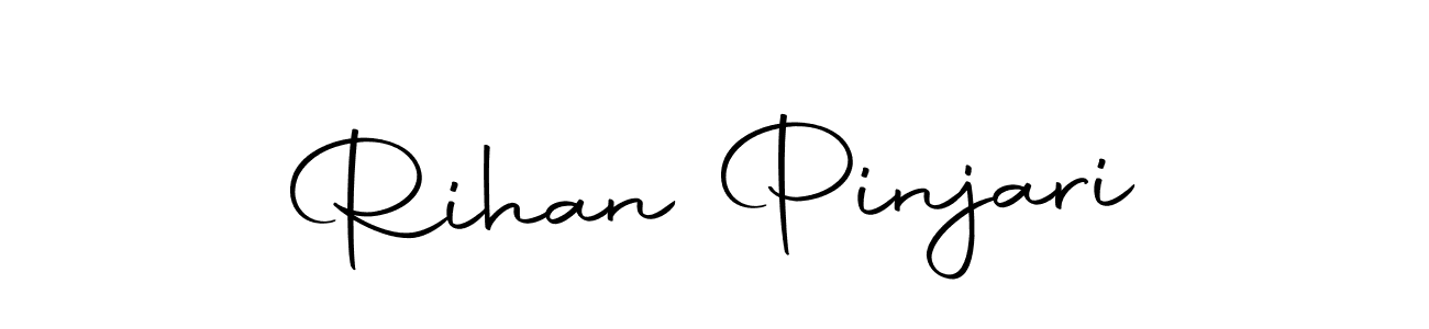 Autography-DOLnW is a professional signature style that is perfect for those who want to add a touch of class to their signature. It is also a great choice for those who want to make their signature more unique. Get Rihan Pinjari name to fancy signature for free. Rihan Pinjari signature style 10 images and pictures png