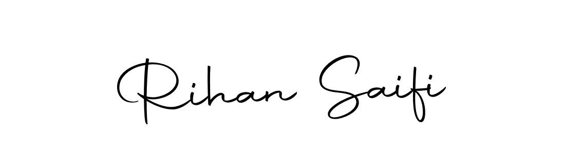 The best way (Autography-DOLnW) to make a short signature is to pick only two or three words in your name. The name Rihan Saifi include a total of six letters. For converting this name. Rihan Saifi signature style 10 images and pictures png