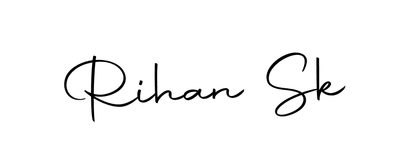 Create a beautiful signature design for name Rihan Sk. With this signature (Autography-DOLnW) fonts, you can make a handwritten signature for free. Rihan Sk signature style 10 images and pictures png