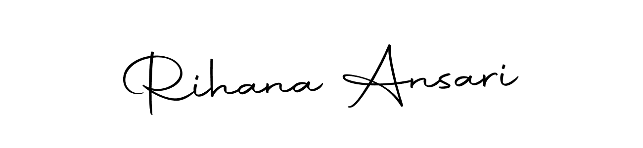 This is the best signature style for the Rihana Ansari name. Also you like these signature font (Autography-DOLnW). Mix name signature. Rihana Ansari signature style 10 images and pictures png