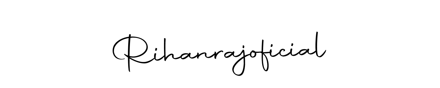 You can use this online signature creator to create a handwritten signature for the name Rihanrajoficial. This is the best online autograph maker. Rihanrajoficial signature style 10 images and pictures png
