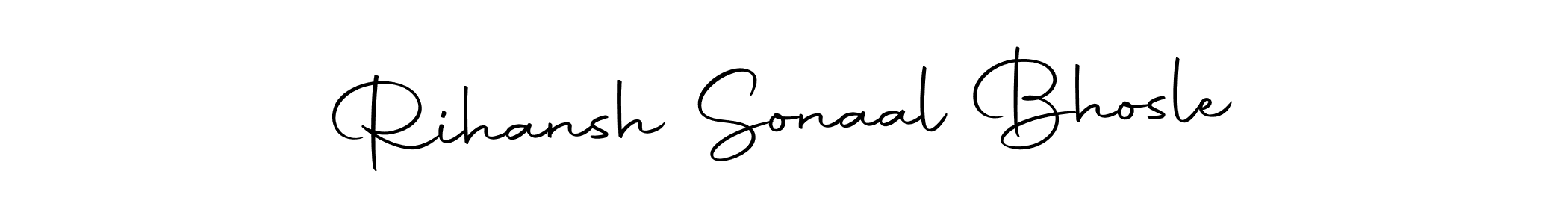 You should practise on your own different ways (Autography-DOLnW) to write your name (Rihansh Sonaal Bhosle) in signature. don't let someone else do it for you. Rihansh Sonaal Bhosle signature style 10 images and pictures png