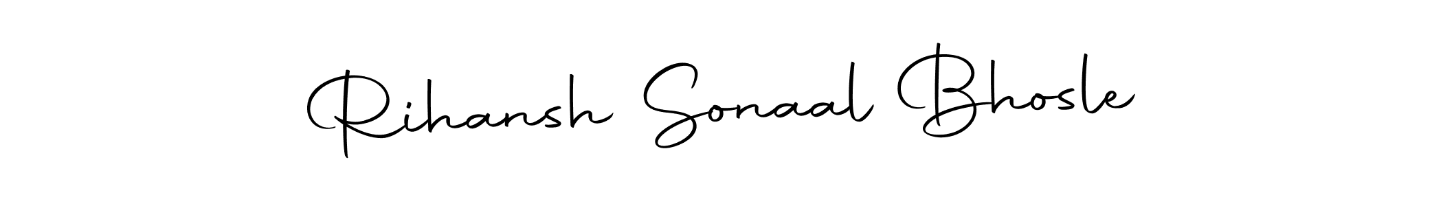 Design your own signature with our free online signature maker. With this signature software, you can create a handwritten (Autography-DOLnW) signature for name Rihansh Sonaal Bhosle. Rihansh Sonaal Bhosle signature style 10 images and pictures png