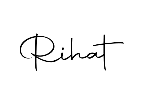 Also we have Rihat name is the best signature style. Create professional handwritten signature collection using Autography-DOLnW autograph style. Rihat signature style 10 images and pictures png