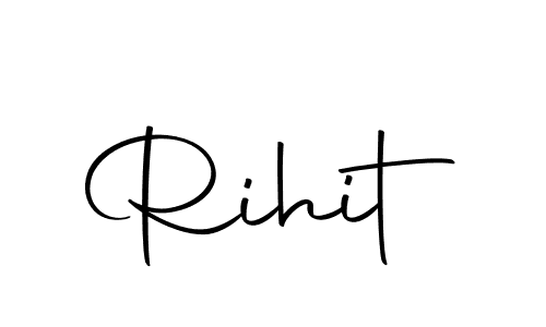 The best way (Autography-DOLnW) to make a short signature is to pick only two or three words in your name. The name Rihit include a total of six letters. For converting this name. Rihit signature style 10 images and pictures png