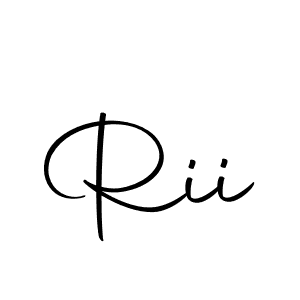 How to make Rii signature? Autography-DOLnW is a professional autograph style. Create handwritten signature for Rii name. Rii signature style 10 images and pictures png