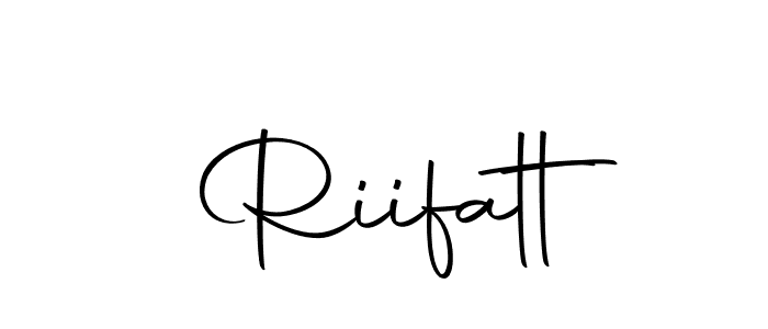 Make a beautiful signature design for name Riifatt. Use this online signature maker to create a handwritten signature for free. Riifatt signature style 10 images and pictures png