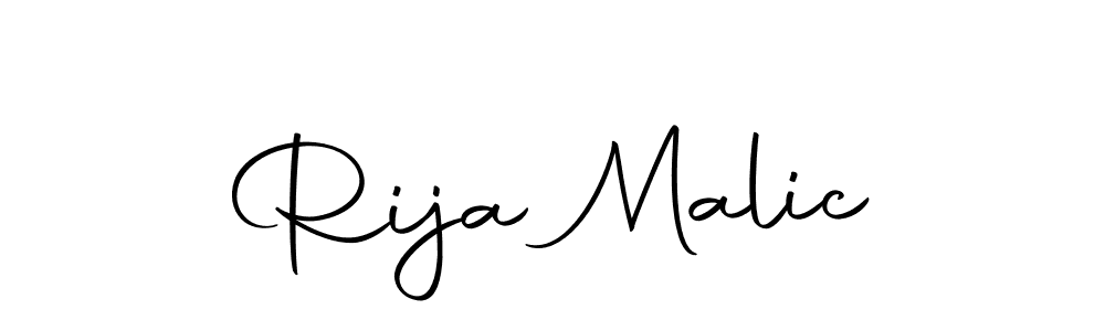 Also You can easily find your signature by using the search form. We will create Rija Malic name handwritten signature images for you free of cost using Autography-DOLnW sign style. Rija Malic signature style 10 images and pictures png