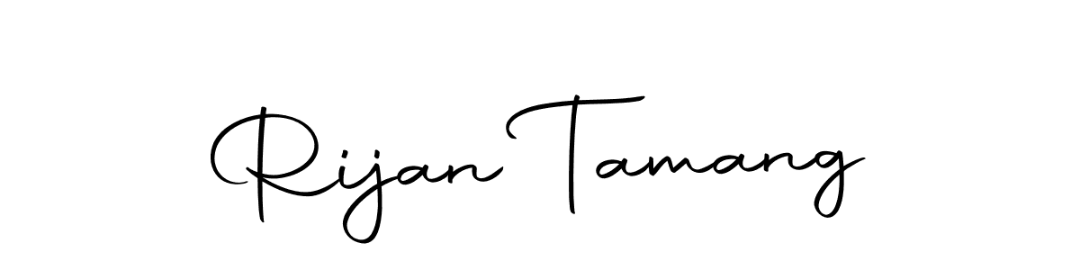 How to make Rijan Tamang signature? Autography-DOLnW is a professional autograph style. Create handwritten signature for Rijan Tamang name. Rijan Tamang signature style 10 images and pictures png