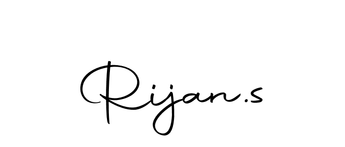 You should practise on your own different ways (Autography-DOLnW) to write your name (Rijan.s) in signature. don't let someone else do it for you. Rijan.s signature style 10 images and pictures png