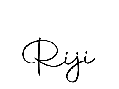 Create a beautiful signature design for name Riji. With this signature (Autography-DOLnW) fonts, you can make a handwritten signature for free. Riji signature style 10 images and pictures png