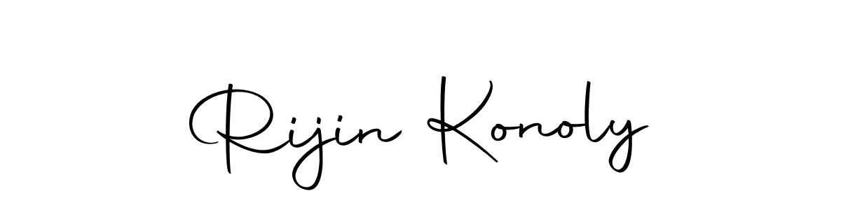 Make a short Rijin Konoly signature style. Manage your documents anywhere anytime using Autography-DOLnW. Create and add eSignatures, submit forms, share and send files easily. Rijin Konoly signature style 10 images and pictures png