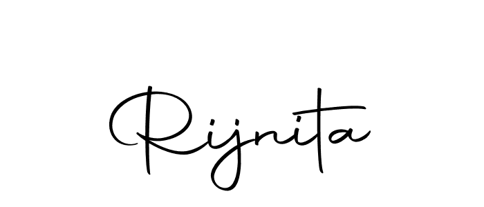 You should practise on your own different ways (Autography-DOLnW) to write your name (Rijnita) in signature. don't let someone else do it for you. Rijnita signature style 10 images and pictures png