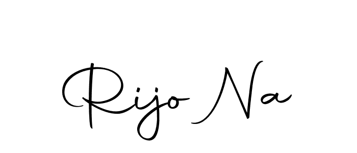 Make a beautiful signature design for name Rijo Na. With this signature (Autography-DOLnW) style, you can create a handwritten signature for free. Rijo Na signature style 10 images and pictures png