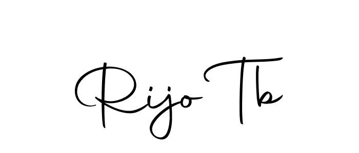 You should practise on your own different ways (Autography-DOLnW) to write your name (Rijo Tb) in signature. don't let someone else do it for you. Rijo Tb signature style 10 images and pictures png