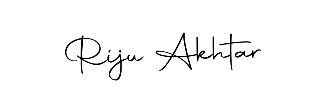 Make a beautiful signature design for name Riju Akhtar. Use this online signature maker to create a handwritten signature for free. Riju Akhtar signature style 10 images and pictures png