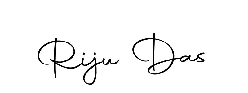 Design your own signature with our free online signature maker. With this signature software, you can create a handwritten (Autography-DOLnW) signature for name Riju Das. Riju Das signature style 10 images and pictures png