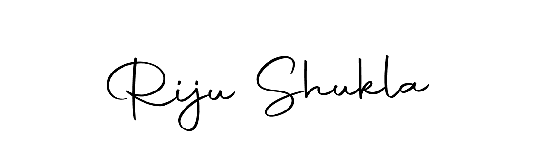 You should practise on your own different ways (Autography-DOLnW) to write your name (Riju Shukla) in signature. don't let someone else do it for you. Riju Shukla signature style 10 images and pictures png