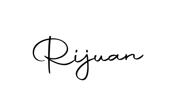 Make a beautiful signature design for name Rijuan. Use this online signature maker to create a handwritten signature for free. Rijuan signature style 10 images and pictures png