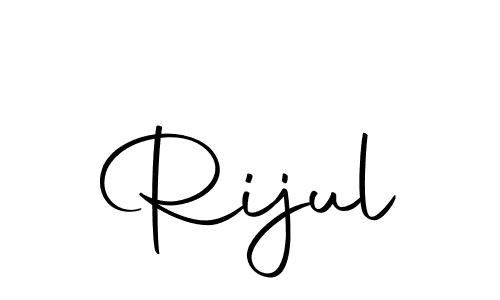 Here are the top 10 professional signature styles for the name Rijul. These are the best autograph styles you can use for your name. Rijul signature style 10 images and pictures png