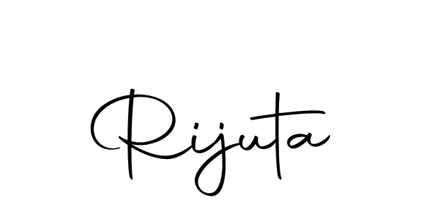 if you are searching for the best signature style for your name Rijuta. so please give up your signature search. here we have designed multiple signature styles  using Autography-DOLnW. Rijuta signature style 10 images and pictures png