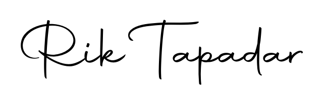 Explore multiple handwriting variations for Rik Tapadar including this stunning Autography-DOLnW design. Free to use across all platforms. Rik Tapadar signature style 10 images and pictures png