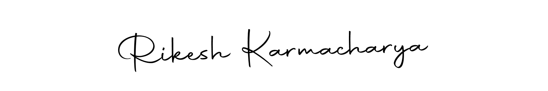 if you are searching for the best signature style for your name Rikesh Karmacharya. so please give up your signature search. here we have designed multiple signature styles  using Autography-DOLnW. Rikesh Karmacharya signature style 10 images and pictures png