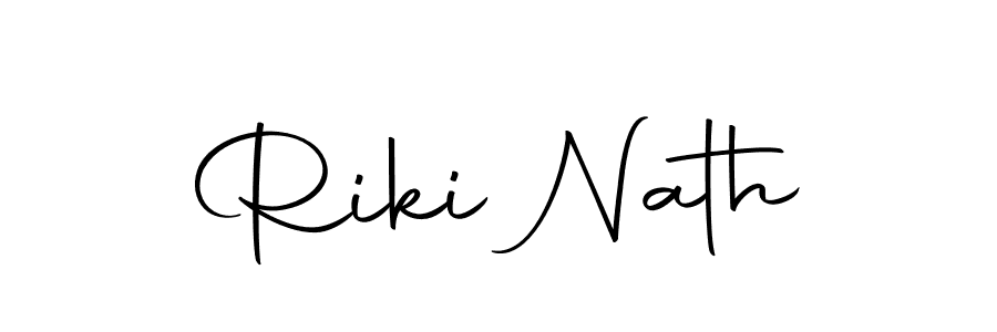 Make a beautiful signature design for name Riki Nath. With this signature (Autography-DOLnW) style, you can create a handwritten signature for free. Riki Nath signature style 10 images and pictures png