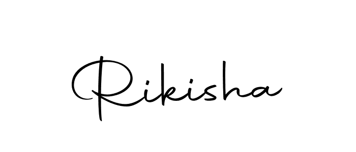 How to make Rikisha name signature. Use Autography-DOLnW style for creating short signs online. This is the latest handwritten sign. Rikisha signature style 10 images and pictures png