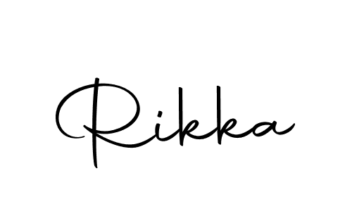 The best way (Autography-DOLnW) to make a short signature is to pick only two or three words in your name. The name Rikka include a total of six letters. For converting this name. Rikka signature style 10 images and pictures png