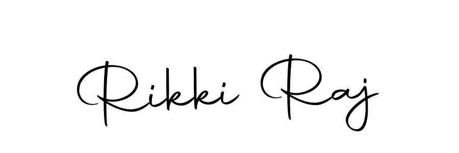 Also we have Rikki Raj name is the best signature style. Create professional handwritten signature collection using Autography-DOLnW autograph style. Rikki Raj signature style 10 images and pictures png